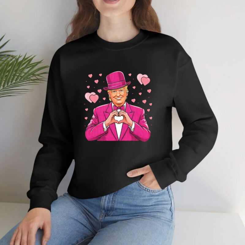 Show Your Love with the Retro Trump Valentine Shirt 10 Trump Valentine Shirt, Retro Valentines Shirt2