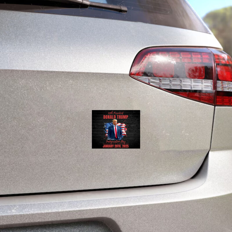 Trump Vance 2025 Inauguration Commemorative Sticker 8 Trump Vance 2025 Inauguration Sticker