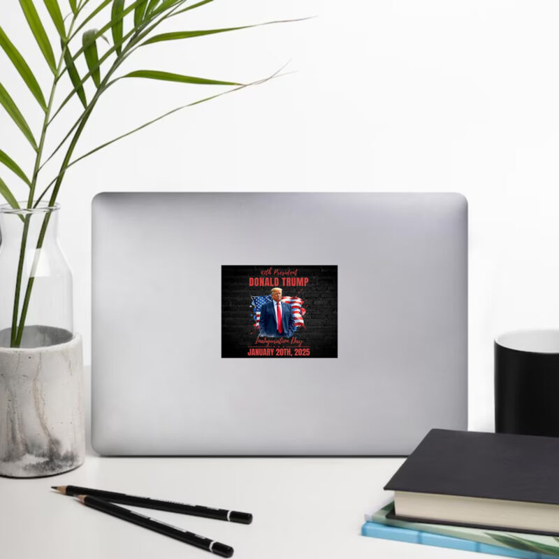 Trump Vance 2025 Inauguration Commemorative Sticker 10 Trump Vance 2025 Inauguration Sticker2