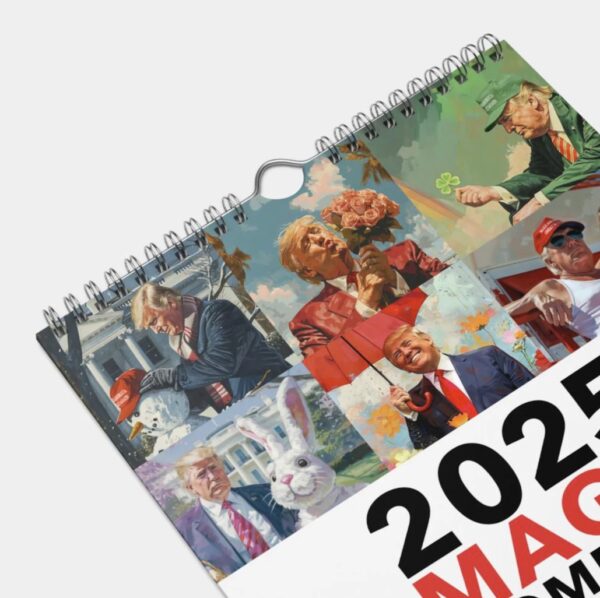 Trump Wall Calendar (2025) - MAGA Moments: 12 Months of Winning