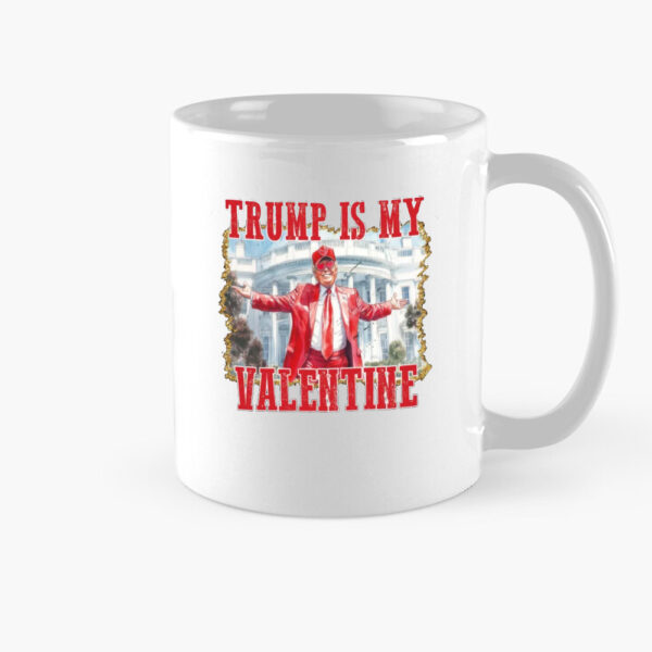 Trump is my valentine Mug, Retro Valentines Mug