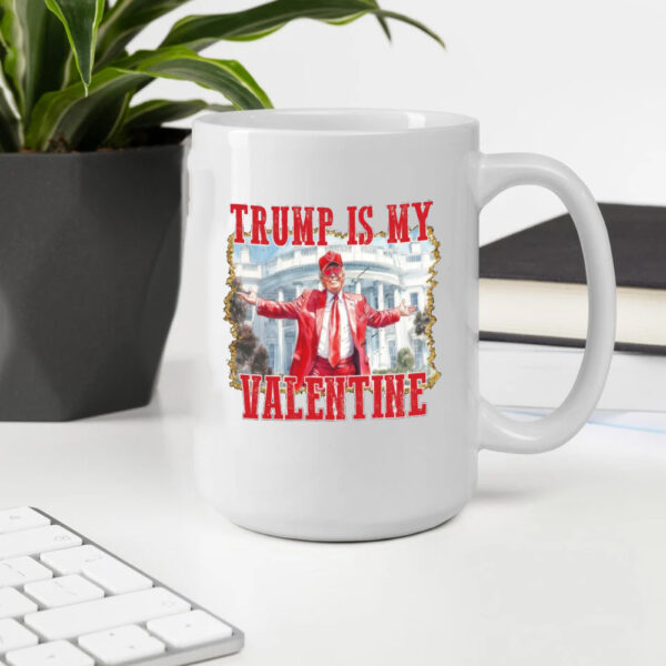 Trump is my valentine Mug, Retro Valentines Mug2