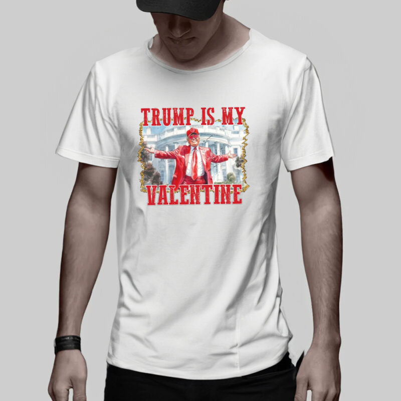 Show Your Love with the Trump is My Valentine Retro Shirt 11 Trump is my valentine Shirt, Retro Valentines Shirt3