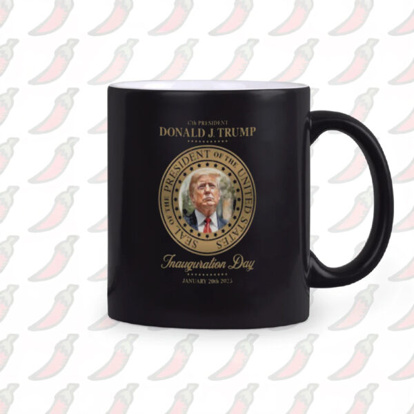 Trump won, republican Mug, inauguration day, President Trump Mug2