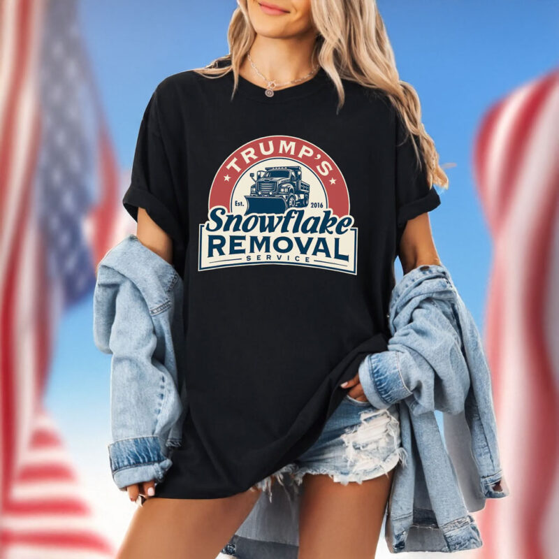 Defrost Your Liberal Tears with Trump's Snowflake Removal Service T-Shirt 8 Trump's Snowflake Removal Service T-Shirt