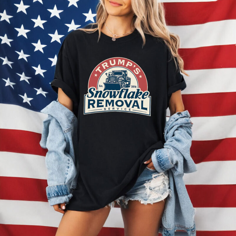 Defrost Your Liberal Tears with Trump's Snowflake Removal Service T-Shirt 7 Trump's Snowflake Removal Service T-Shirt