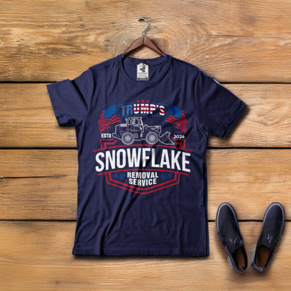 Trump's Snowflake removal service 2024 t-shirt