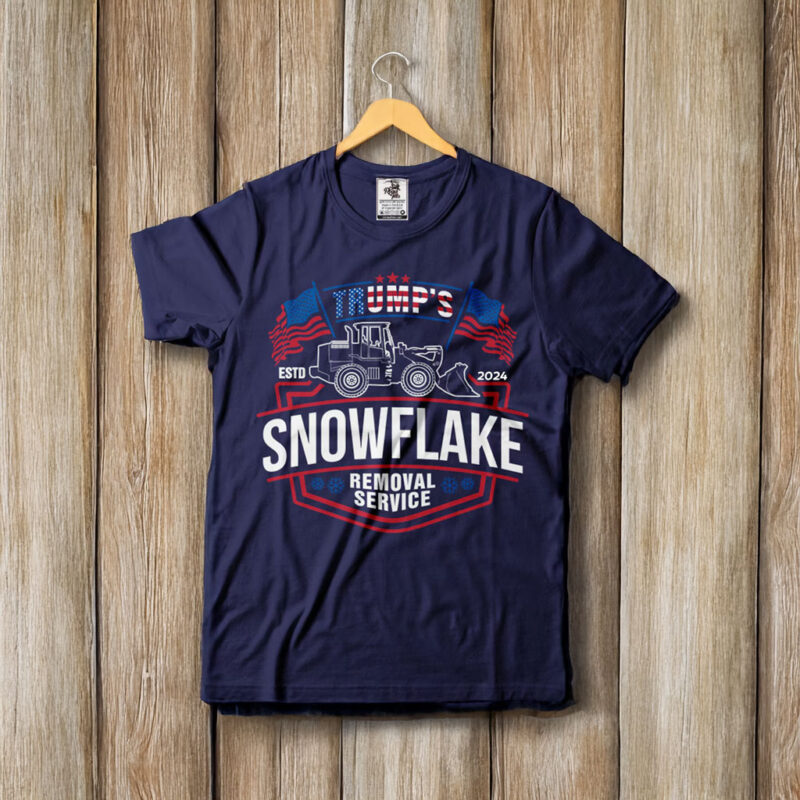 Trump's Snowflake Removal Service 2024: The Ultimate T-Shirt for Patriots 7 Trump's Snowflake removal service 2024 t-shirt