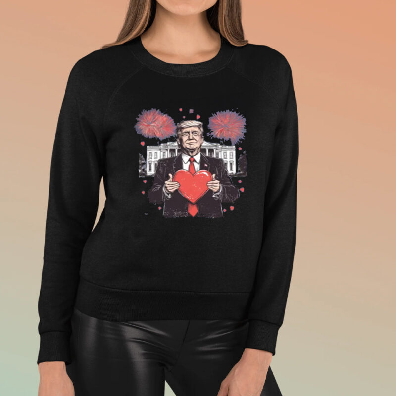 Show Your Love for Trump This Valentine's Day with Our Exclusive Valentine Trump Shirt 8 Valentine Trump Shirt, Valentines Day Shirt, Trump Lover Valentines Gift, Valentine Day T-Shirt