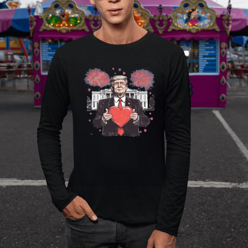 Show Your Love for Trump This Valentine's Day with Our Exclusive Valentine Trump Shirt 9 Valentine Trump Shirt, Valentines Day Shirt, Trump Lover Valentines Gift, Valentine Day T-Shirt1