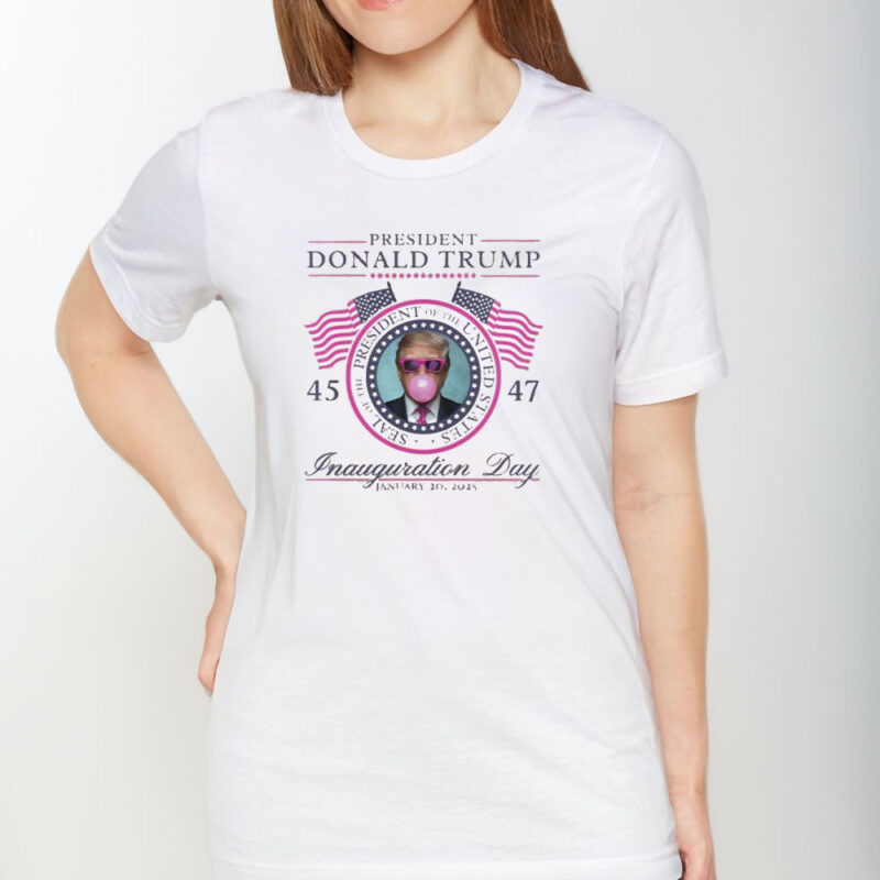 Show Your Support: Pink Trump Bubble Gum Inauguration Shirt 8 45-47-Pink-Trump-Bubble-Gum-Shirt,-Girly-Trump-Inauguration-Shirt1