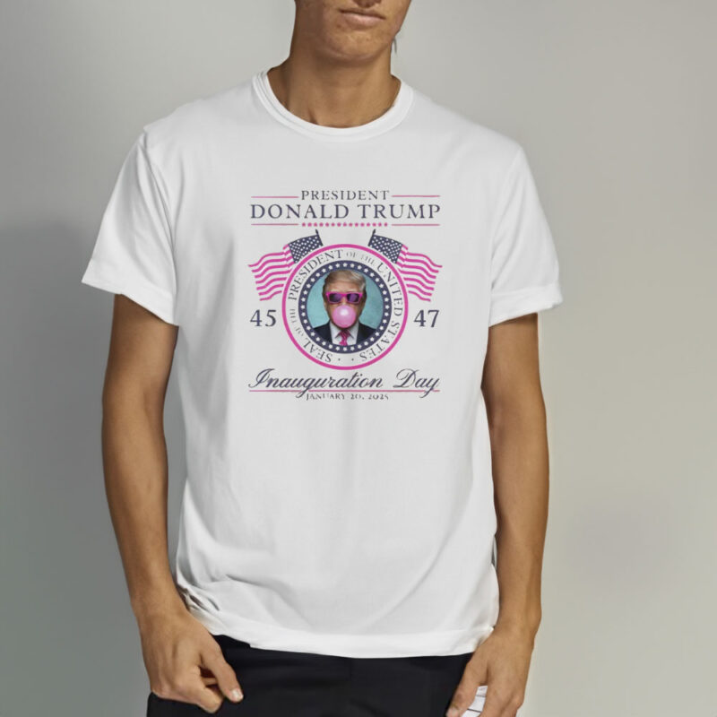 Show Your Support: Pink Trump Bubble Gum Inauguration Shirt 9 45-47-Pink-Trump-Bubble-Gum-Shirt,-Girly-Trump-Inauguration-Shirt2