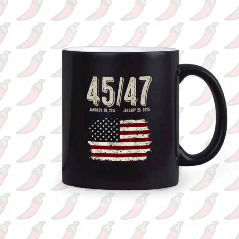 Vintage 45 47 President Donald Trump Inauguration Day USA Mug 10 45-47-President-Donald-Trump-Inauguration-Day-vintage-USA-Mug2