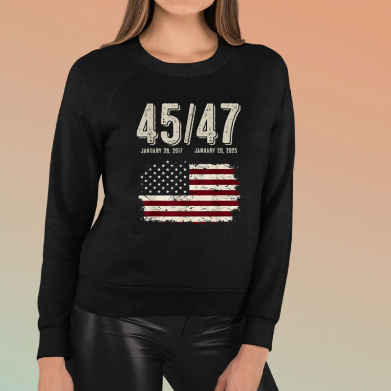 Vintage 45 47 President Donald Trump Inauguration Day USA T-Shirt 8 45-47-President-Donald-Trump-Inauguration-Day-vintage-USA-T-Shirt