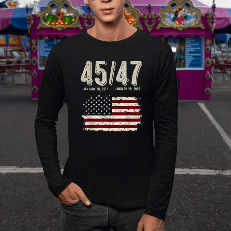 Vintage 45 47 President Donald Trump Inauguration Day USA T-Shirt 9 45-47-President-Donald-Trump-Inauguration-Day-vintage-USA-T-Shirt1