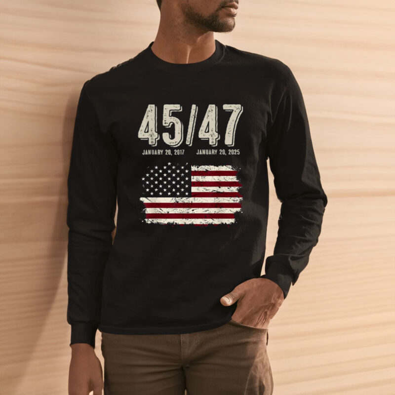 Vintage 45 47 President Donald Trump Inauguration Day USA T-Shirt 11 45-47-President-Donald-Trump-Inauguration-Day-vintage-USA-T-Shirt3
