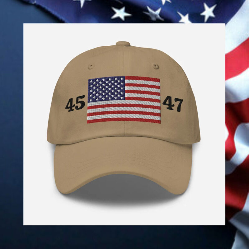 Show Your Patriotism: 45 47 President Trump MAGA American Flag Hat 11 45-47-President-Trump-Hat-MAGA-Hat-American-Flag-Hat-Patriotism-Hat3