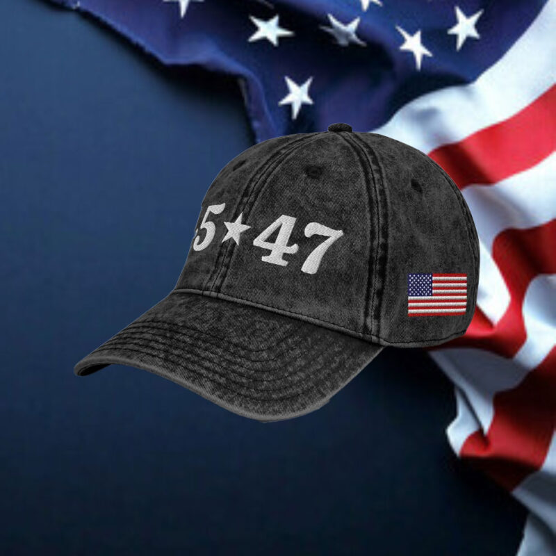 Patriotic Pride: 45 47 Trump Star Hat with American Flag 11 45-47-Trump-Hat-Star-Hat-American-Flag-Hat3