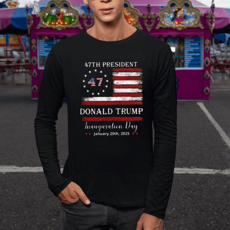 Vintage 47th President Donald Trump Inauguration Day 2025 US Flag T-Shirt 9 47th-President-Donald-Trump-Inauguration-Day-2025-Vintage-US-Flag-T-Shirt1