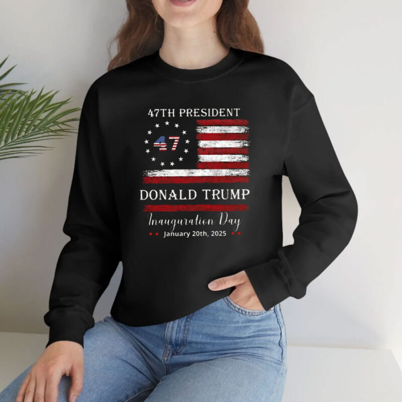 Vintage 47th President Donald Trump Inauguration Day 2025 US Flag T-Shirt 10 47th-President-Donald-Trump-Inauguration-Day-2025-Vintage-US-Flag-T-Shirt2
