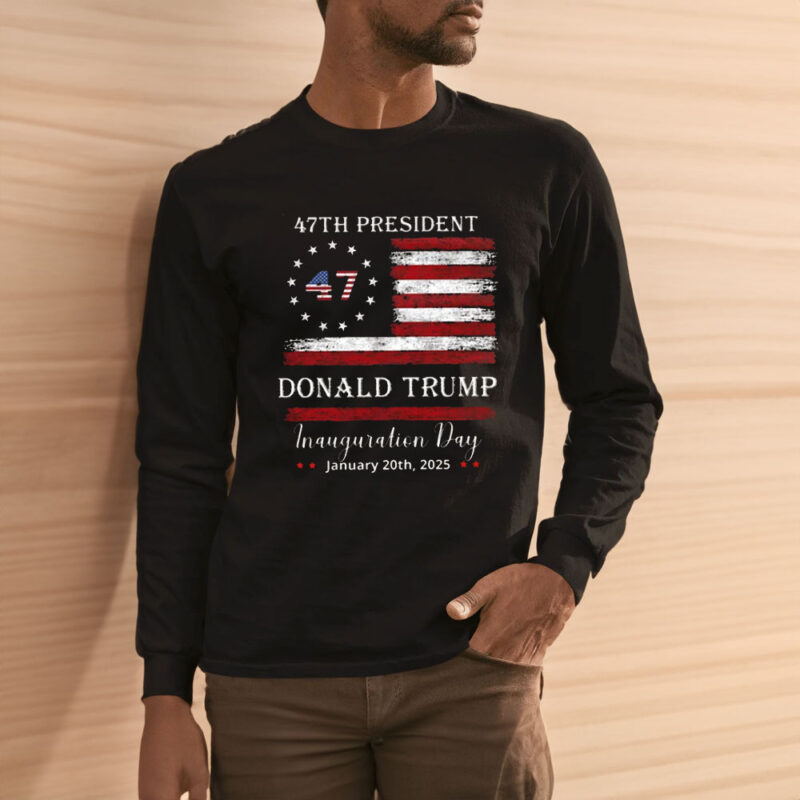 Vintage 47th President Donald Trump Inauguration Day 2025 US Flag T-Shirt 11 47th-President-Donald-Trump-Inauguration-Day-2025-Vintage-US-Flag-T-Shirt3