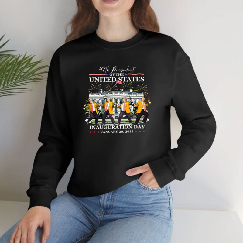 Inaugural Pride: Celebrate Trump's 47th Presidency with Our Exclusive 2025 Shirt 10 47th-US-President-Inauguration-Shirt,-Trump-45-47,-Inauguration,-President-Trump-2025-Shirt2