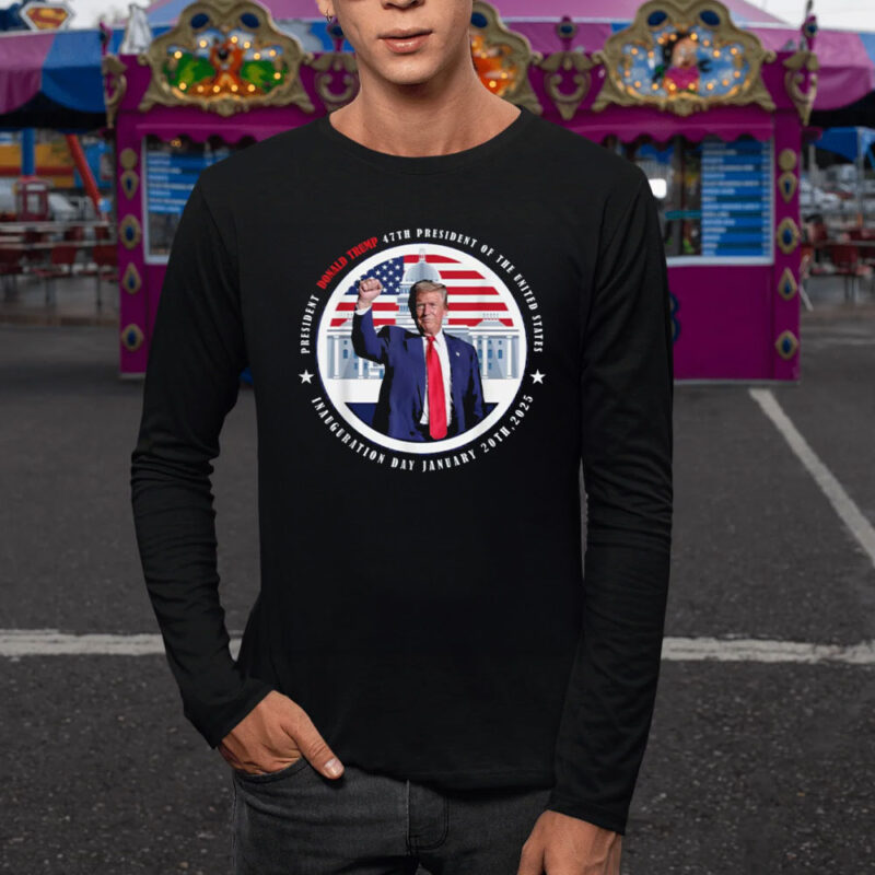 47th President Donald Trump Inauguration Day 2025: The Ultimate Commemorative T-Shirt 9 47th-USA-President-Donald-Trump-Inauguration-Day-2025-Funny-T-Shirt-1