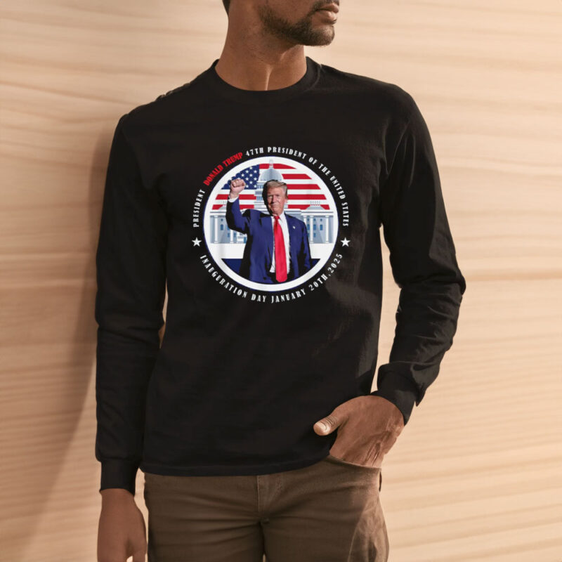 47th President Donald Trump Inauguration Day 2025: The Ultimate Commemorative T-Shirt 11 47th-USA-President-Donald-Trump-Inauguration-Day-2025-Funny-T-Shirt-3