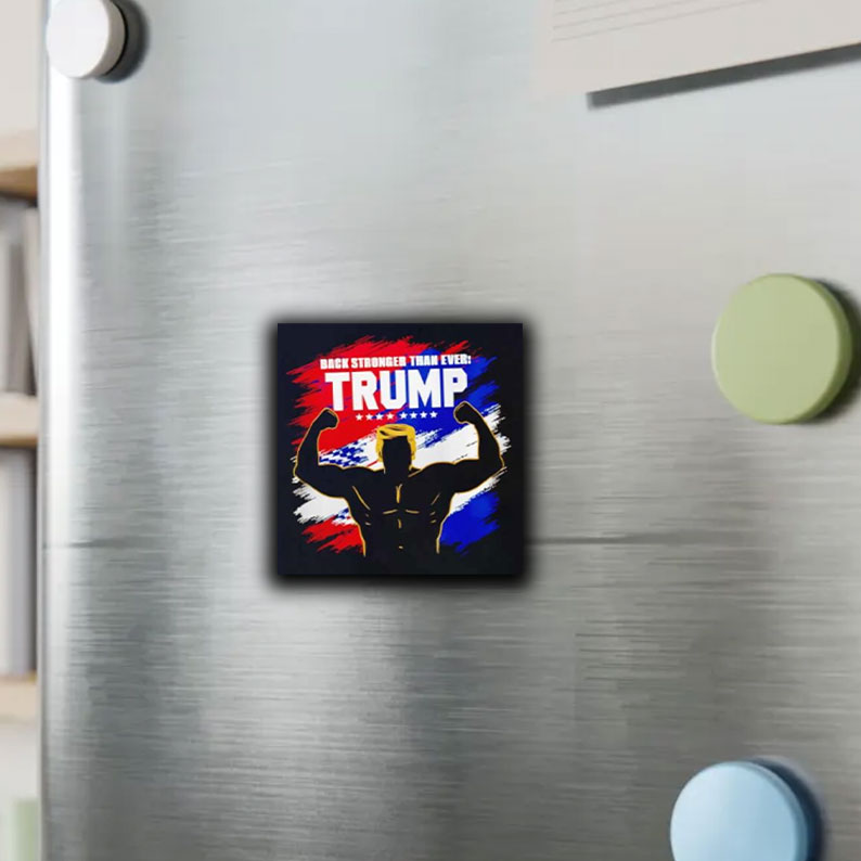 Back stronger than ever Trump Sticker 9 Back stronger than ever Trump Sticker