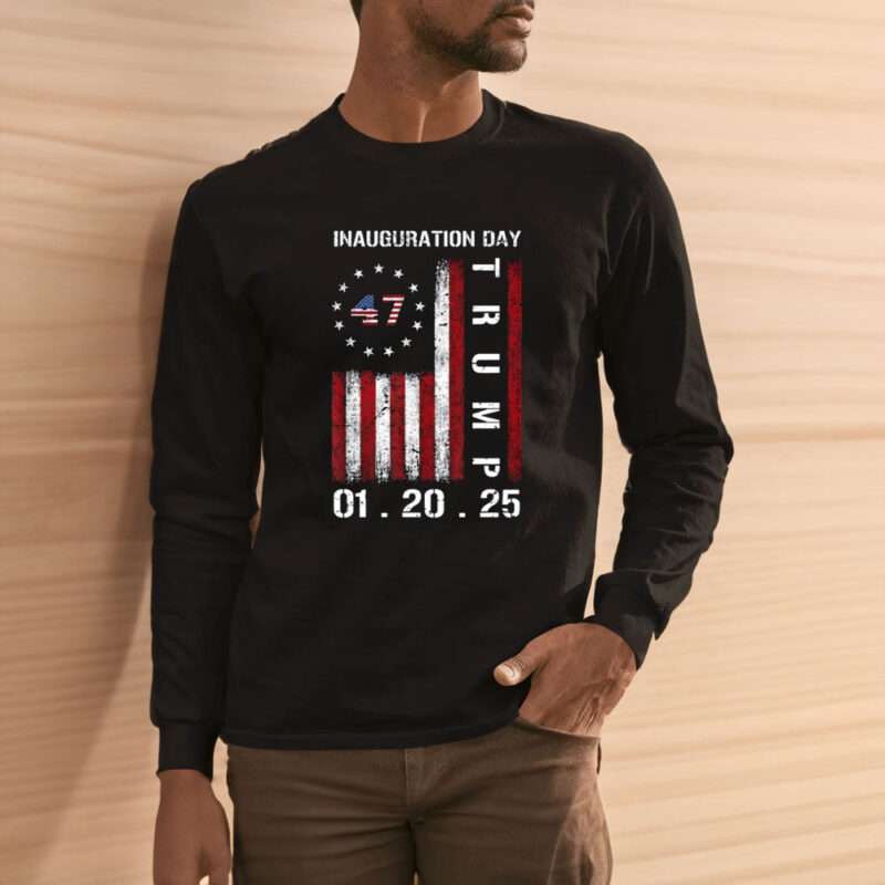 Celebrate the 47th Presidency: Donald J Trump Inauguration Day 2025 USA Flag T-Shirts 11 Donald-J-Trump-Inauguration-Day-2025-47th-President-USA-Flag-T-Shirts3