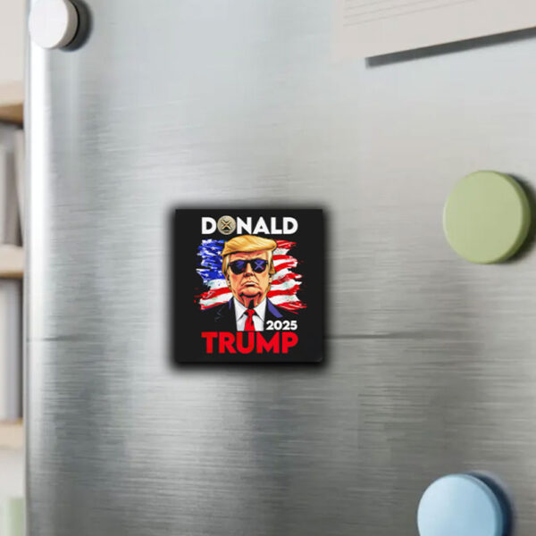 Donald Trump 2025 America flag Sticker