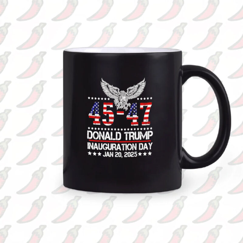 Trump 2025 Inauguration Day Mug: Celebrate American Pride with Trump, Eagle, and USA Flag 10 Donald-Trump-2025-Inauguration-Day-Trump-Lover-Usa-Flag-Eagle-Mug2