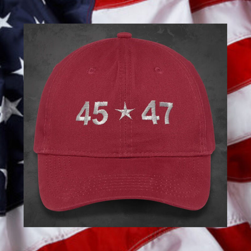 Show Your Patriotism with the Exclusive Donald Trump 45 Star 47 Hat 8 Donald-Trump-45-Star-47-Hat