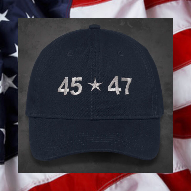 Show Your Patriotism with the Exclusive Donald Trump 45 Star 47 Hat 9 Donald-Trump-45-Star-47-Hat1
