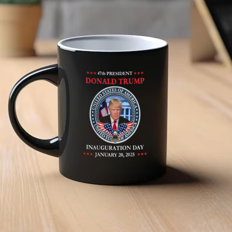 Commemorate History: Donald Trump 47th President Inauguration Day 2025 Souvenir Mug 9 Donald-Trump-47th-President-Inauguration-Day-2025-Souvenir-Mug1