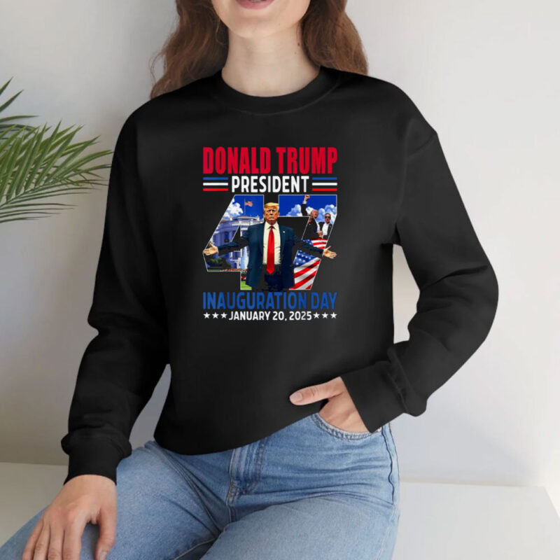 Celebrate the 47th Presidency: Donald Trump Inauguration Day 2025 T-Shirts 10 Donald-Trump-47th-President-Inauguration-Day-January-20-2025-T-Shirts2