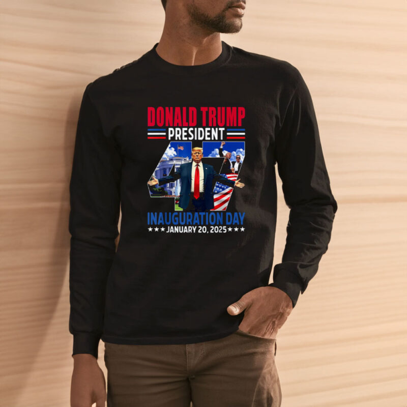 Celebrate the 47th Presidency: Donald Trump Inauguration Day 2025 T-Shirts 11 Donald-Trump-47th-President-Inauguration-Day-January-20-2025-T-Shirts3