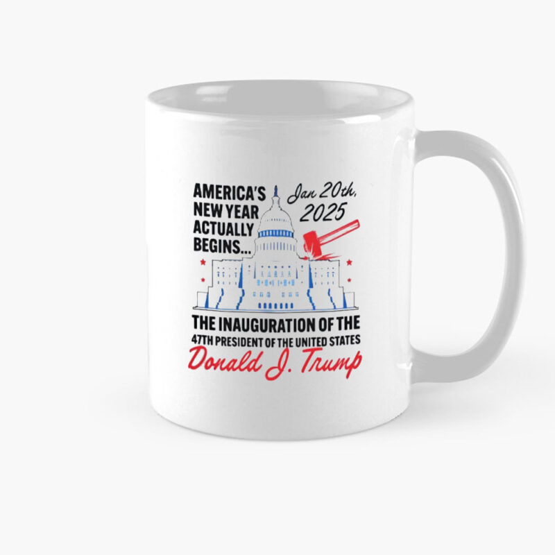 Celebrate the Inauguration with Donald Trump America's New Year Mug 8 Donald-Trump-America’s-New-Year-actually-begins-the-Inauguration-day-Mug