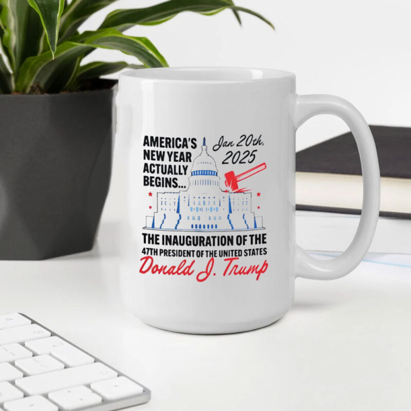 Celebrate the Inauguration with Donald Trump America's New Year Mug 10 Donald-Trump-America’s-New-Year-actually-begins-the-Inauguration-day-Mug2