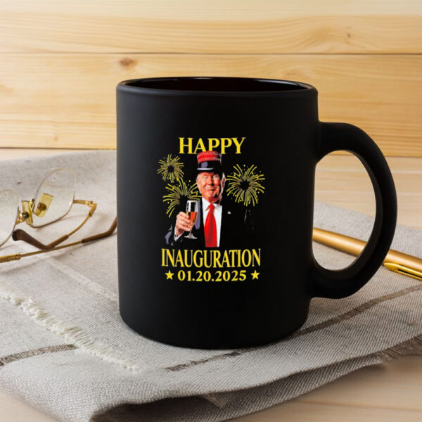 Donald-Trump-Drink-Wine-Party-Happy-Inauguration-01.20.2025-Mug