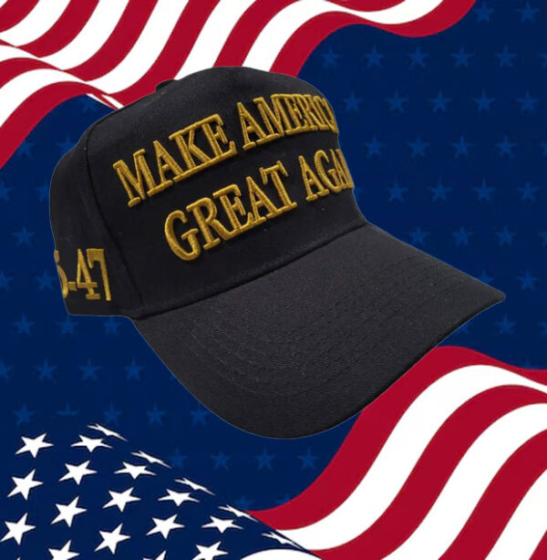 Donald Trump Hat 45-47 Never Surrender, MAGA Hat