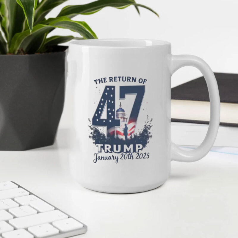 Commemorate the 47th Presidency: Donald Trump Inauguration Crowd Mug 10 Donald-Trump-Inauguration-Crowd-Mug,-47th-President-Of-United-States-Mug2