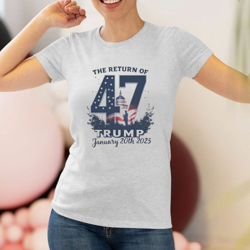 Inaugural Pride: Celebrate the 47th President with the Donald Trump Inauguration Crowd Shirt 8 Donald-Trump-Inauguration-Crowd-Shirt,-47th-President-Of-United-States-Shirt