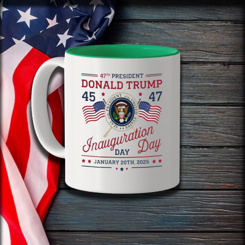 Trump Vance 2025 Inauguration Mug: Commemorate the 47th US Presidential Inauguration 9 Donald-Trump-Inauguration-Day-2025,-47th-US-President-Inauguration,-Trump-Vance-2025-Mug1