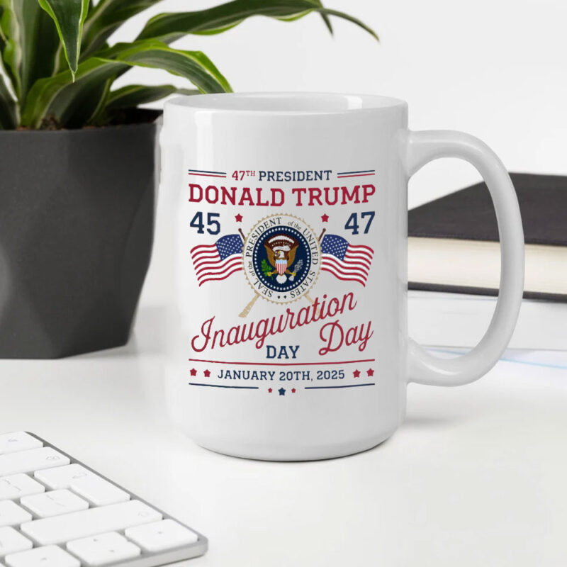 Trump Vance 2025 Inauguration Mug: Commemorate the 47th US Presidential Inauguration 10 Donald-Trump-Inauguration-Day-2025,-47th-US-President-Inauguration,-Trump-Vance-2025-Mug2