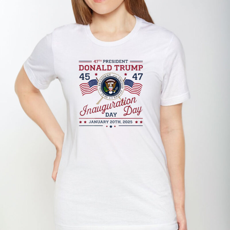Inaugurate the Future: Trump Vance 2025 Inauguration Day Shirt 9 Donald-Trump-Inauguration-Day-2025,-47th-US-President-Inauguration,-Trump-Vance-2025-Shirt1