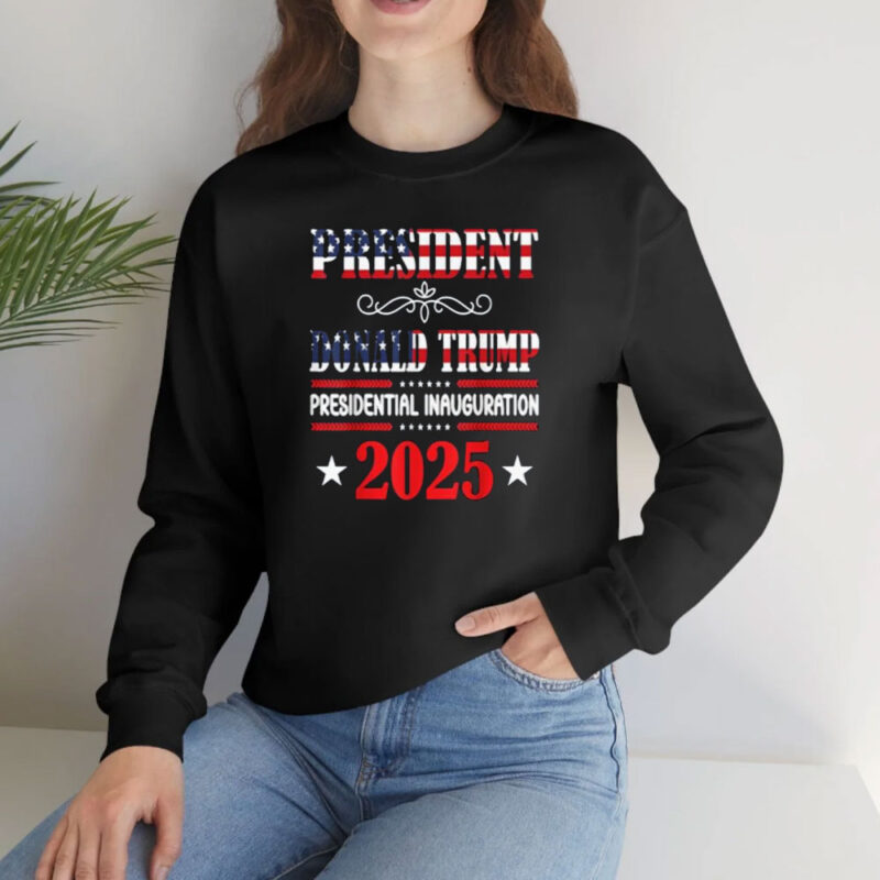 Celebrate the 47th Presidency: Commemorative T-Shirts for Donald Trump's 2025 Inauguration 10 Donald-Trump-Inauguration-Day-2025-47th-USA-President-Gifts-T-Shirts2