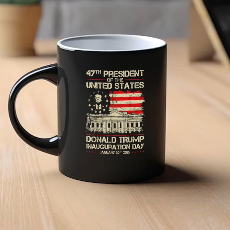 Trump Inauguration Day 2025: Commemorative American Flag Mug 9 Donald-Trump-Inauguration-Day-2025-Retro-American-Flag-Trump-Mug1