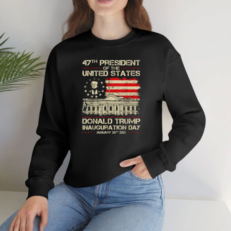 Celebrate Inauguration Day 2025 with the Retro American Flag Trump T-Shirt 10 Donald-Trump-Inauguration-Day-2025-Retro-American-Flag-Trump-T-Shirt2