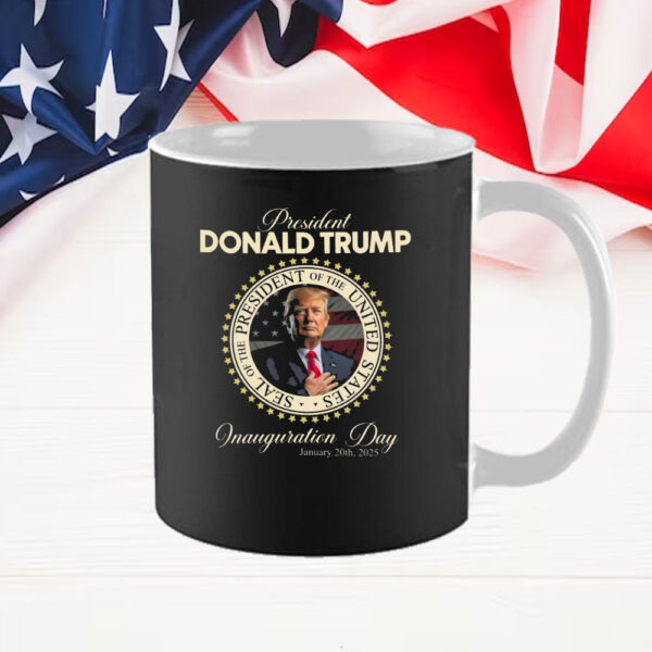 Donald Trump Inauguration Day Mug, 47th President Trump Mug